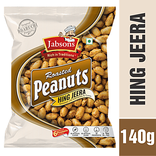 Buy Jabson Peanuts Hing Jeera 140 Gm Online at the Best Price of Rs 80 ...