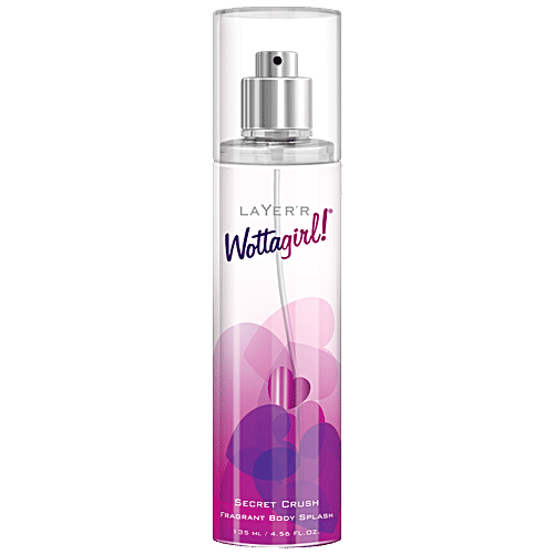 Buy Layer Wattagirl Body Spray Secret Crush 135 Ml Online at the