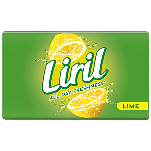 Liril Lemon & Tea Tree Oil Soap, 125 g