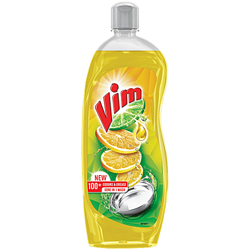 Vim Lemon Dishwash Liquid Gel, 750 ml Bottle