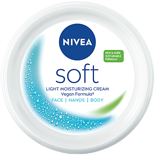 Nivea Soft Light Moisturiser For Face, Hands & Body (300 Ml)