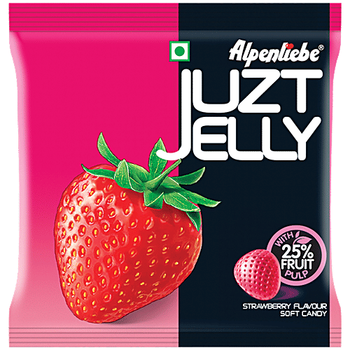 Alpenliebe Strawberry Juzt Jelly 42 Pc