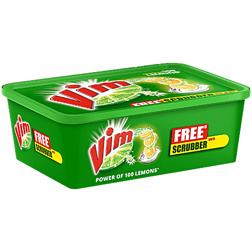 Vim Dishwash Bar Lemon 500 Gm