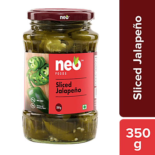 Buy Neo Jalapeno Slices 350 Gm Jar Online At Best Price of Rs 185