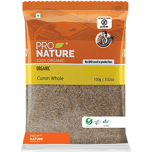Pro Nature 100% Organic Cumin Seeds