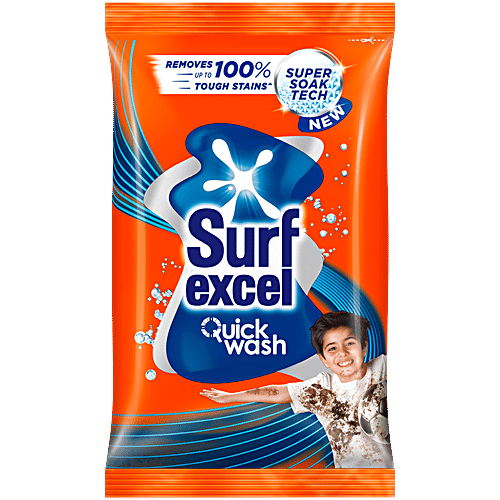 Surf Excel Detergent Powder - Quick Wash 2 kg