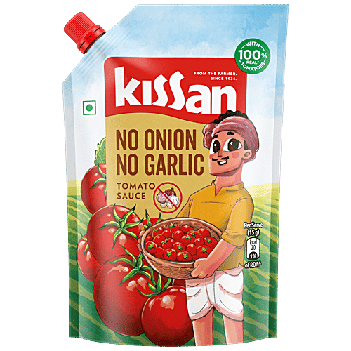 Kissan No-Onion No-Garlic Tomato Sauce