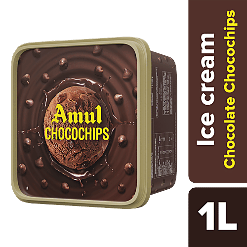 Buy Amul Real Ice Cream Choco Chips Lt Tub Online At Best Price
