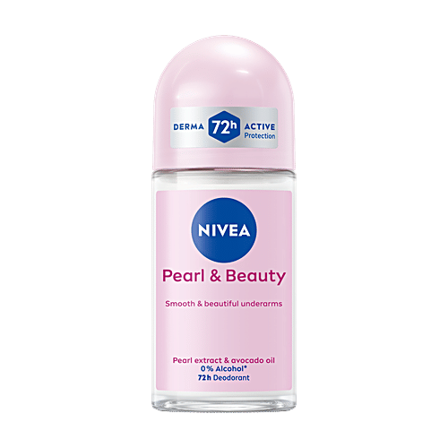 Nivea Pearl & Beauty 48H Deodorant Roll On For Women 50Ml