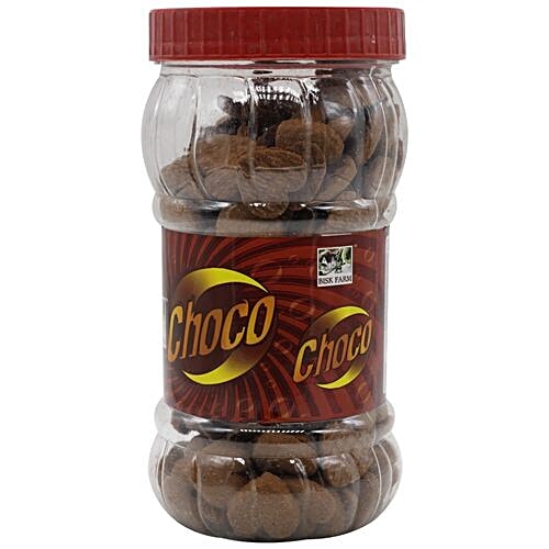 Buy Bisk Farm Biscuits Choco 200 Gm Bottle Online At Best Price of