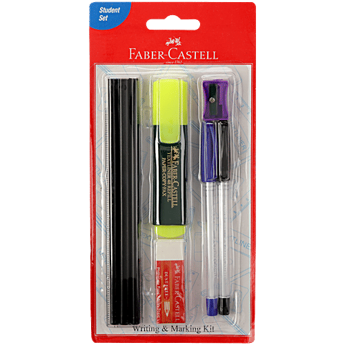 Buy Faber castell Writing Marking Kit Stationery Blister Set