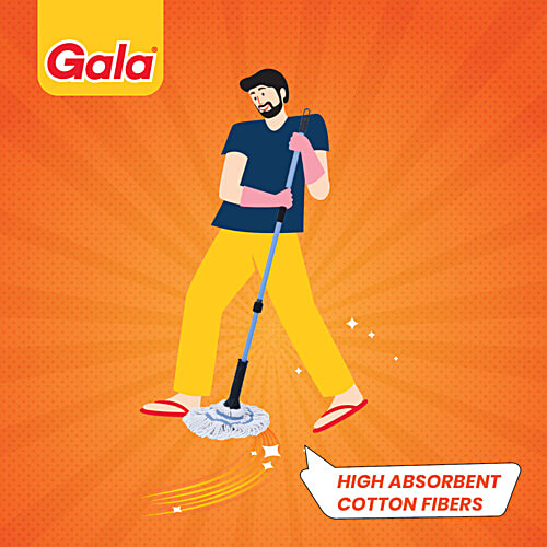 Gala Mop King Cotton Mop Bl 150*140*95Mm Pp