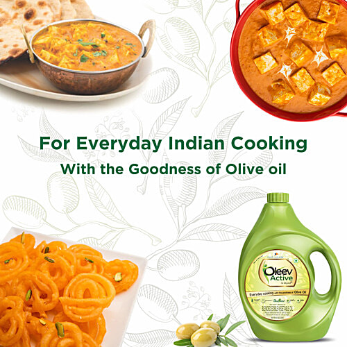 Oleev Active Blended Edible Vegetable Oil 5 L