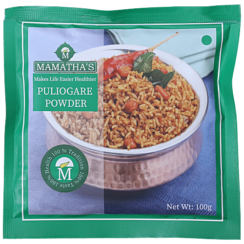 Buy Mamatha Foods Instant Mix Puliyogare Powder 100 Gm Pouch