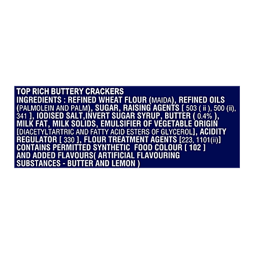 Parle Top Delicious Buttery Crackers 200 Gm