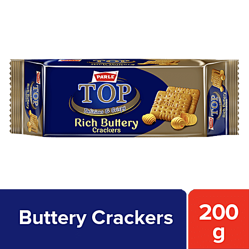 Parle Top Delicious Buttery Crackers 200 Gm