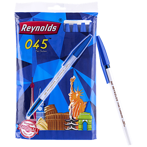 Reynolds Fludo Pen Blue Plastic Reynolds Fludo Plus Fountain Pens