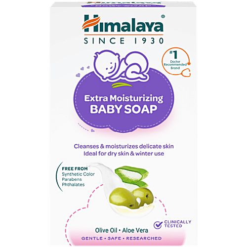 Himalaya Extra Moisturising Baby Soap 75G