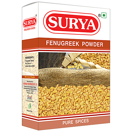 Buy Surya Powder Fenugreek 100 Gm Carton Online at the Best Price of Rs ...