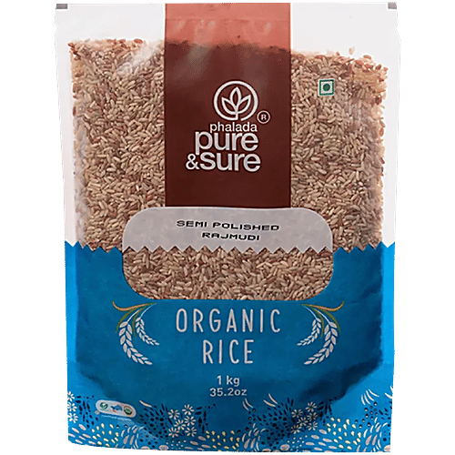 Phalada Pure Sure Organic Rice/Akki Semi polished, kg