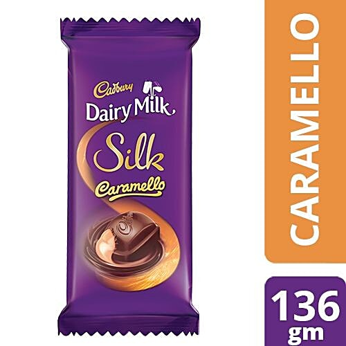 Buy Cadbury Dairy Milk Silk Caramello Chocolate Bar 136 Gm Online