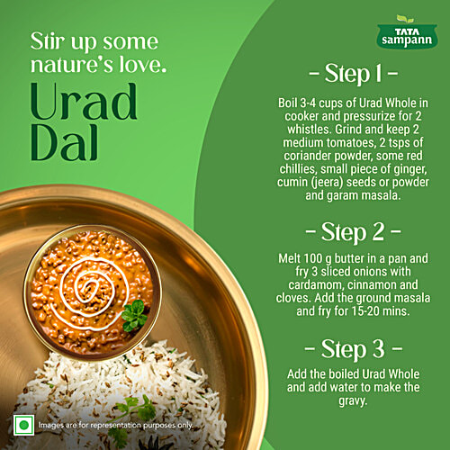 Tata Sampann Unpolished Urad Dal 1 Kg