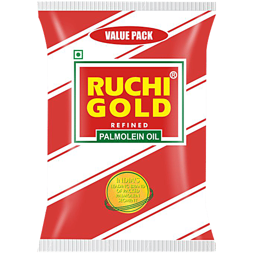 RUCHI Gold Refined Palmolein Oil, 650 g