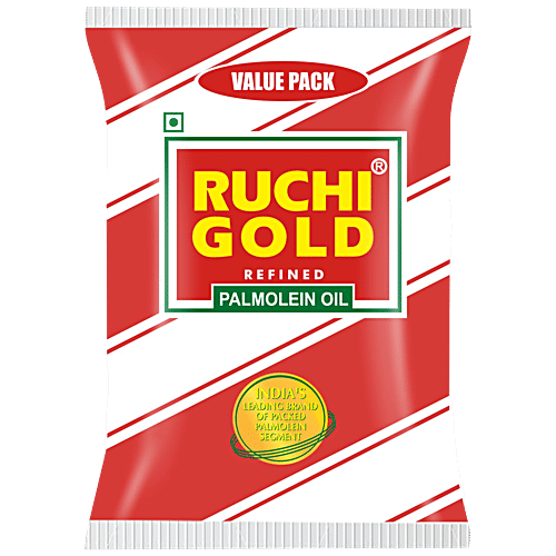 RUCHI Gold Refined Palmolein Oil, 750 g