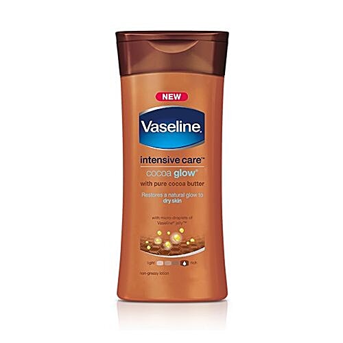 Buy Vaseline Body Lotion Intensive Care Cocoa Glow 40 Ml Bottle