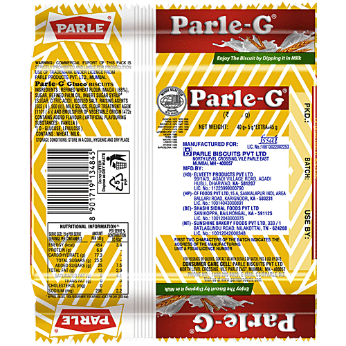 Parle-G Biscuits 40 Gm