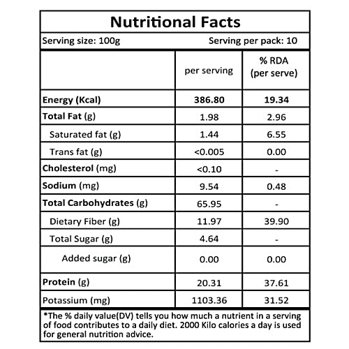 Organic Tattva Arhar / Tur Dal 1 Kg