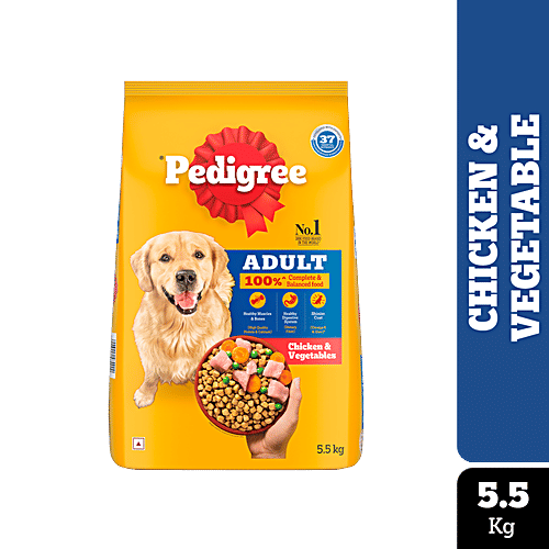 Pedigree Chicken Vegetables Adult Dry Dog Food, kg