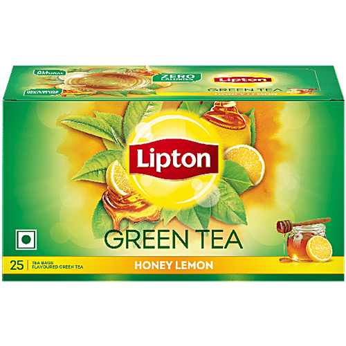 Buy Lipton Green Tea Bags Honey Lemon 25 Pcs Online At Best Price
