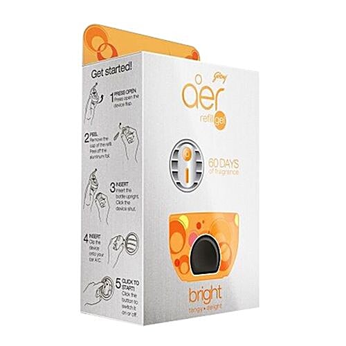 Buy Godrej Aer Click Refill Bright Tangy Delight 10 Gm Online At