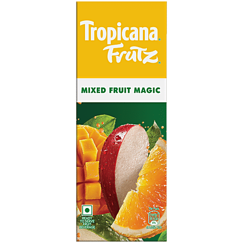 Buy Tropicana Fruit Juice Delight Mixed Fruit 200 Ml Tetra Online