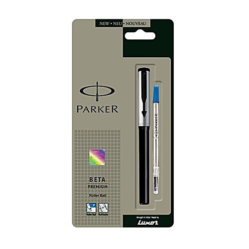 Parker Beta Premium Silver Roller Ball Pen Parker Beta Premium