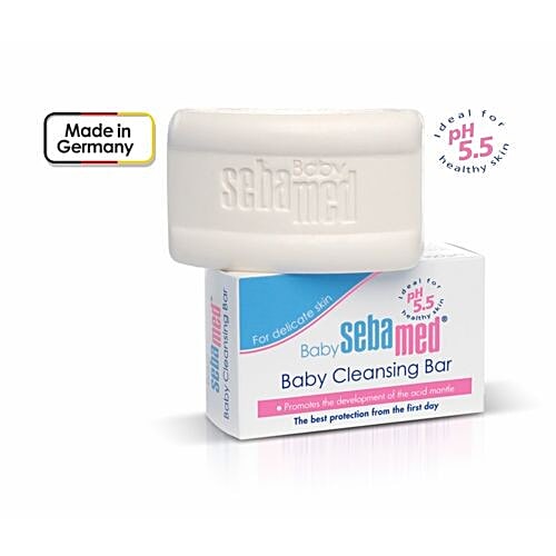 Buy Sebamed Baby Cleansing Bar 100 gm Carton Online at Best Price