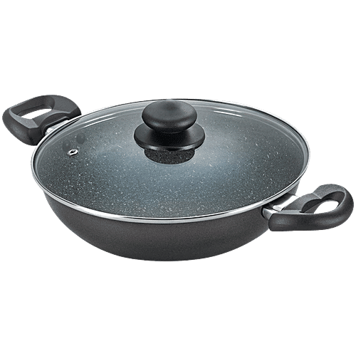 Buy Prestige Omeg Deluxe Granite Non-Stick Cookware Kadai With