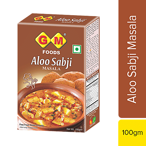 Gm Foods Aloo Sabji Masala, 100 g