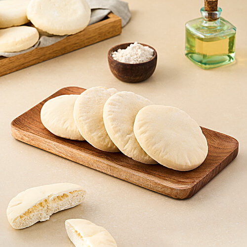 Buy Fresho Signature Pita Bread Mini 300 Gm Online At Best Price
