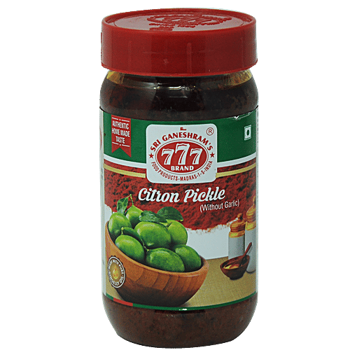 Buy 7770 Pickle Citron 300 Gm Online at the Best Price of Rs 94