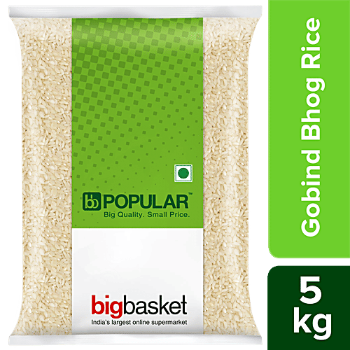 Buy Bb Popular Rice Gobind Bhog 5 Kg Online at the Best Price of Rs ...