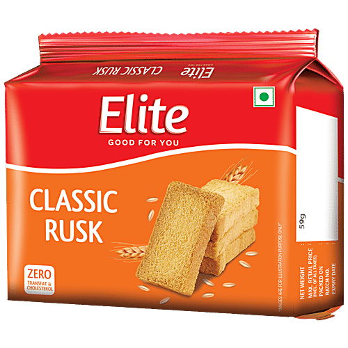 Best Rusk Buy Elite Rusk Original 75 Gm Online At Best Price of Rs 10 - bigbasket