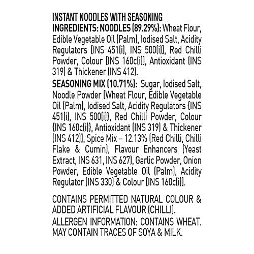 Top Ramen Fiery Chilli Instant Noodles 40 Gm