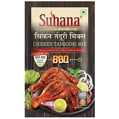 Buy Suhana Spice Mix Chicken Tandoori Paste 100 Gm Online at the Best ...