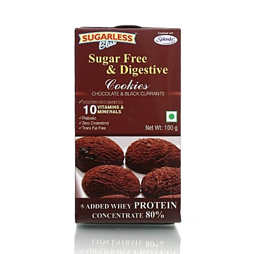 Buy Sugarless Bliss Sugar Free Digestive Cookies Chocolate