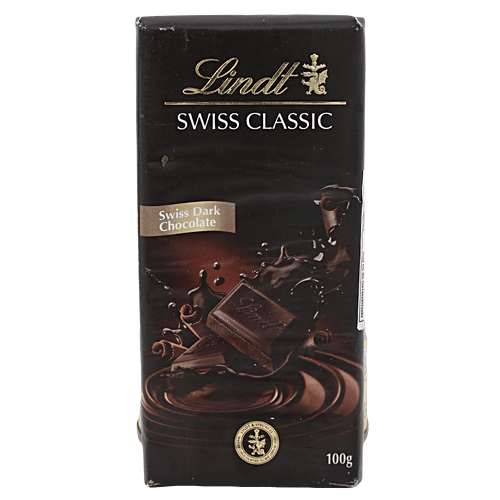 Buy Lindt Swiss Chocolate Dark Surfin 100 Gm Online at the Best