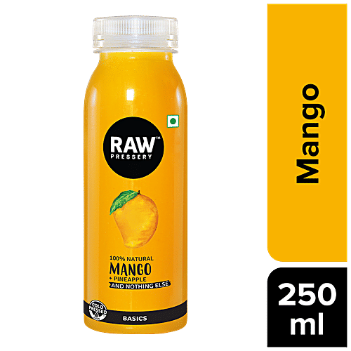 Buy Raw Pressery Cold Pressed Juice Mango Blend 250 Ml Online At