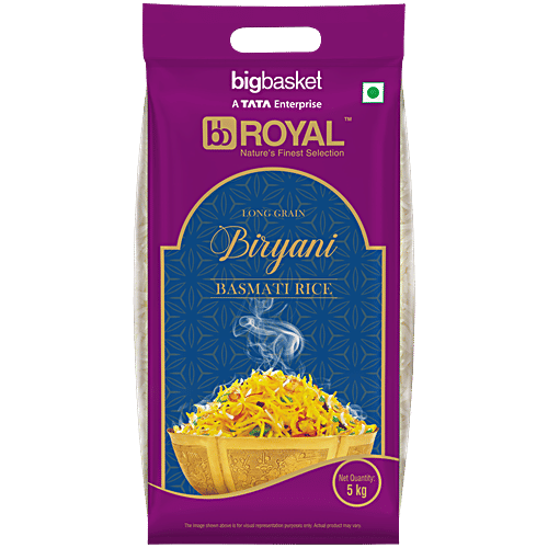 bb Royal Biryani Basmati Rice – Extra Long, 5 kg