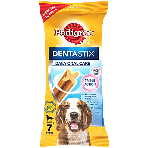 Buy Pedigree Dentastix Dog Oral Care Medium Breed 180 Gm Online At